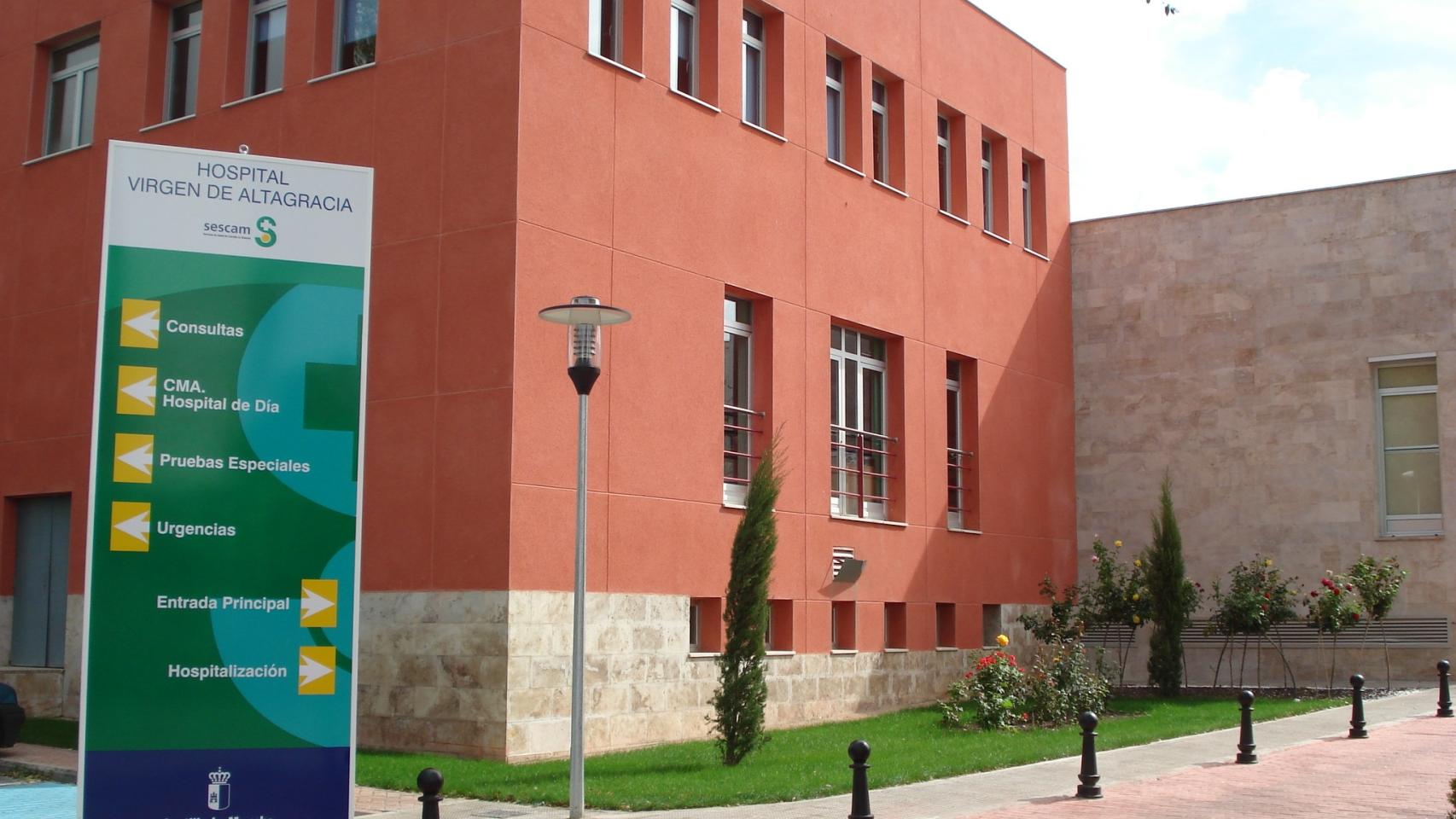Hospital Alta Gracia de Manzanares. Foto: Sescam.