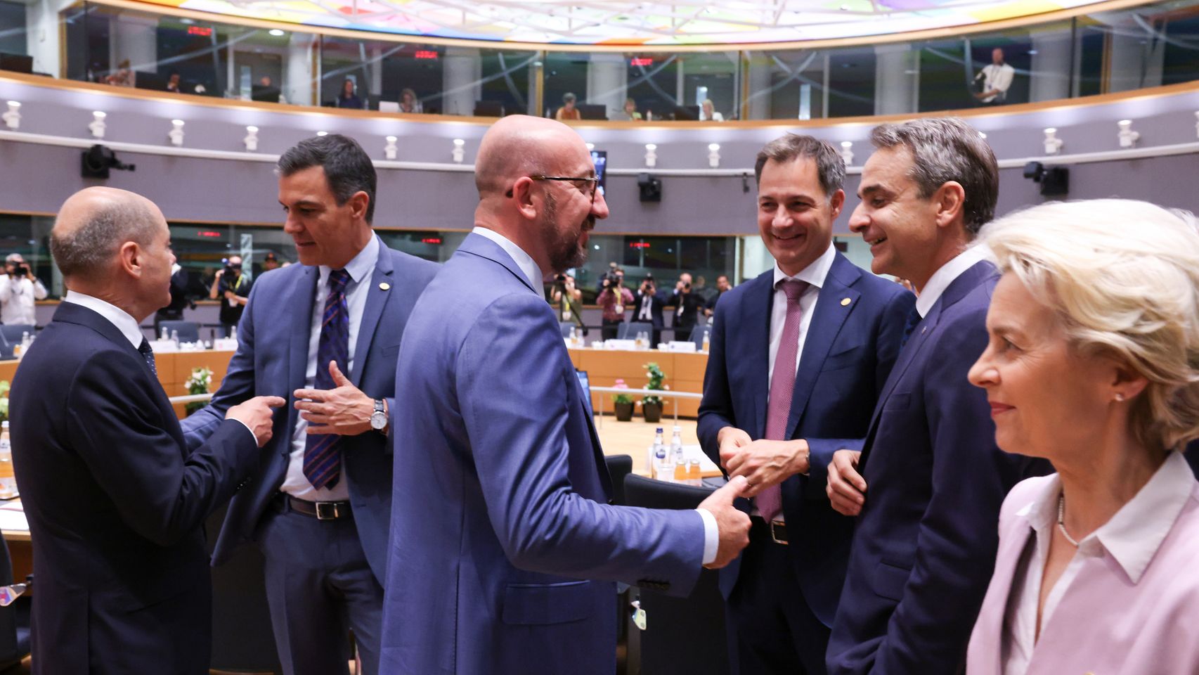 Pedro Sánchez, durante una reunión del Consejo Europeo en Bruselas