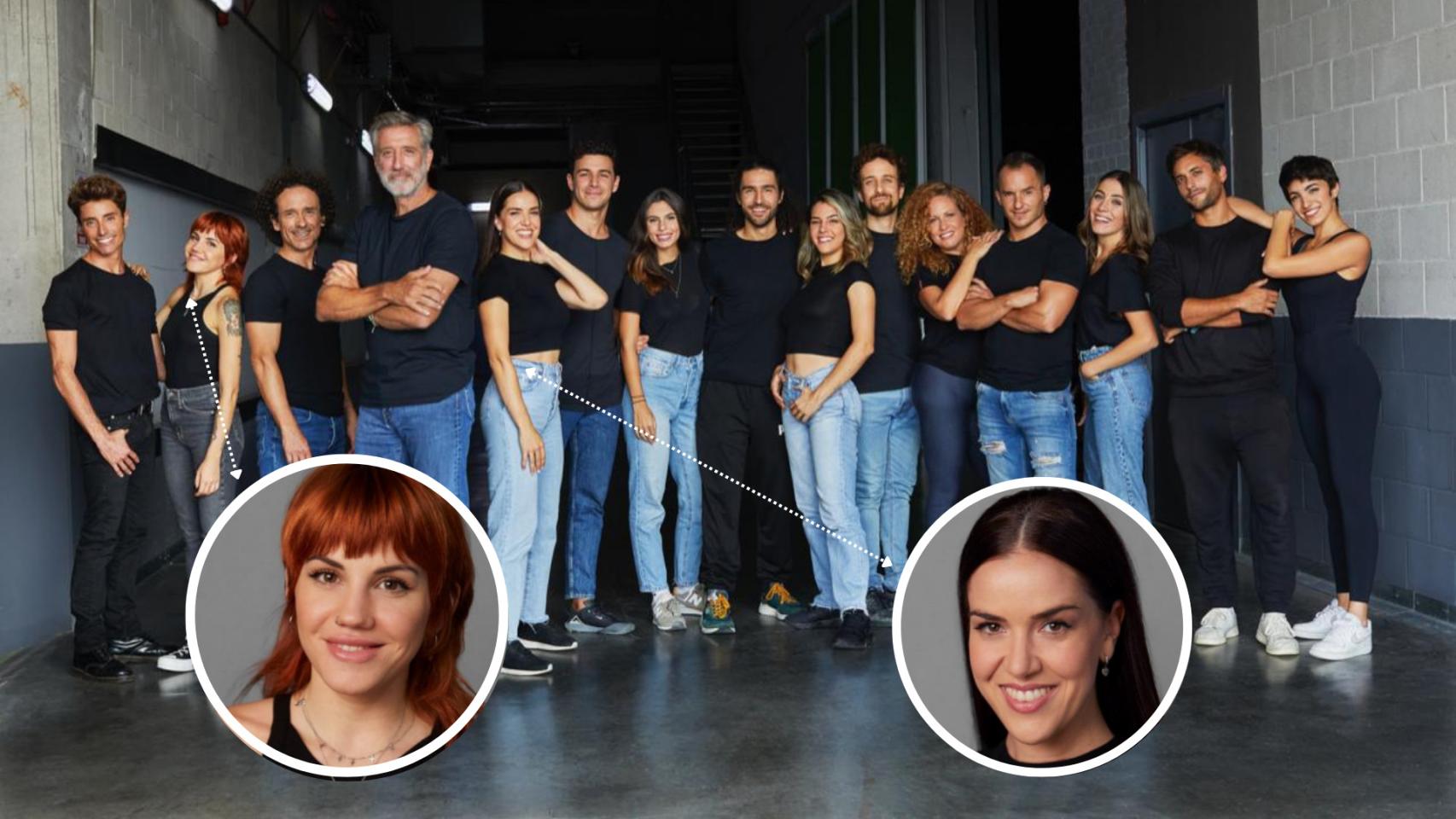 El elenco de Banderas.