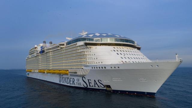 Uno de los barcos de esta compañía crucerística.