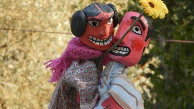 Marionetas de uno de los espectáculos de este fin de semana