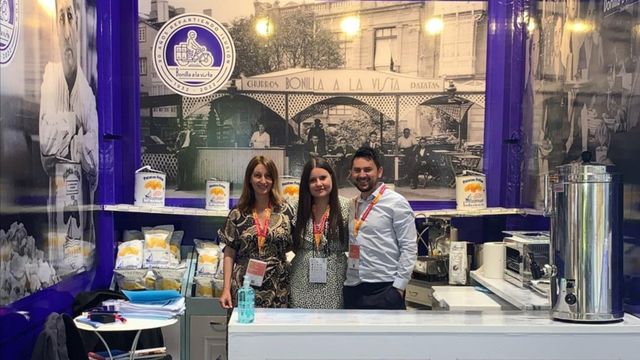Stand de Bonilla a la Vista en el Galicia Fórum Gastronómico.