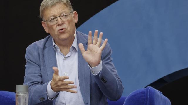 Ximo Puig, este viernes en Valencia.