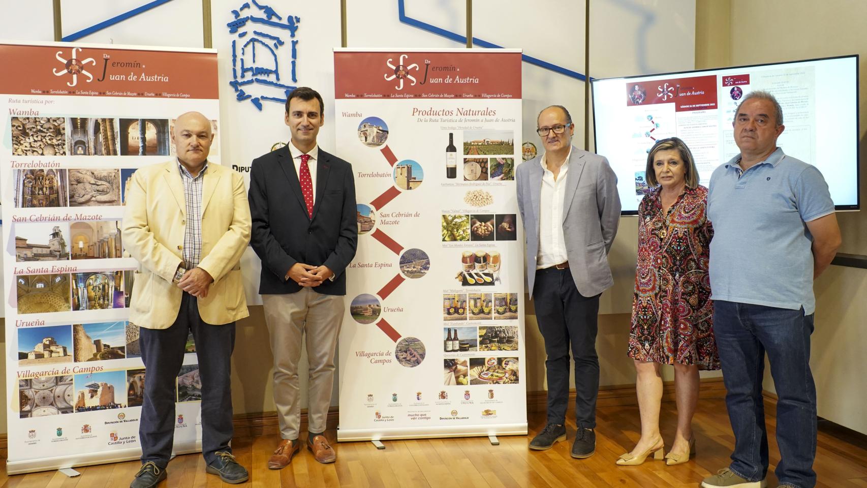 Presentación en la Diputación de Valladolid de las actividades que dentro de la ruta turística De Jeromín a Juan de Austria