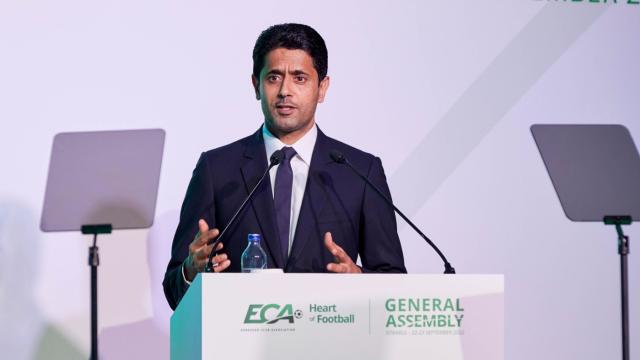 Al-Khelaifi, en la Asamblea General de la ECA 2022