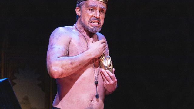 El barítono Igor Voevodin, en el 'Caballero avaro'. Foto: Dolores Iglesias/Fundación Juan March