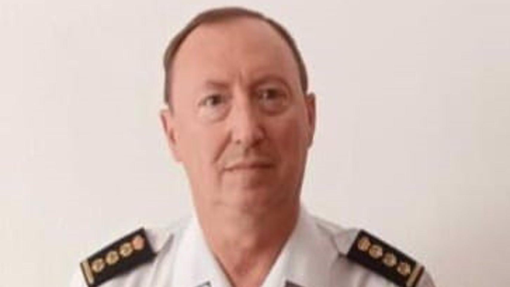 Comisario Javier Pérez. Foto: Ministerio de Interior.