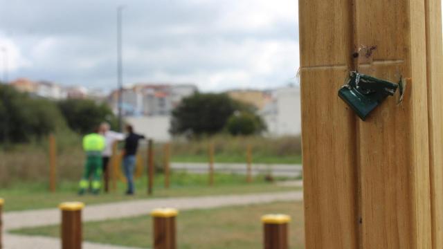 Robo en el parque canino de Braña.