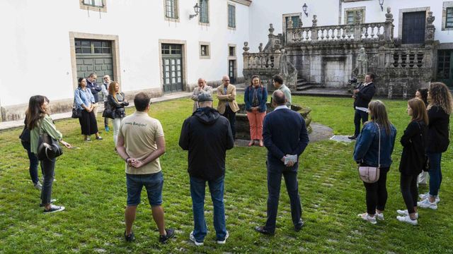 Mariñas Coruñesas expone a los touroperadores el nuevo paquete ecoturístico del Pazo de Mariñán.
