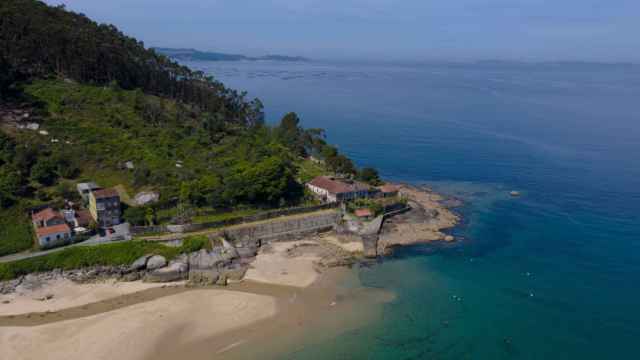 Playa de Loira, en Marín (Pontevedra).