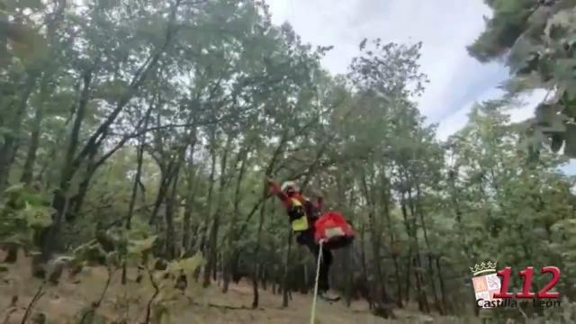 Rescatada una mujer que se sintió indispuesta durante una ruta en Real Sitio de San Ildefonso