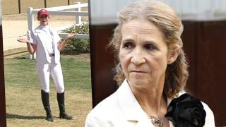 La infanta Elena se encara con una periodista y estalla ante las cámaras: Déjenme. Yo ya estoy acabada