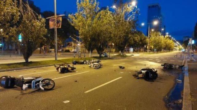 Noche de disturbios en las fiestas de La Merced de Barcelona