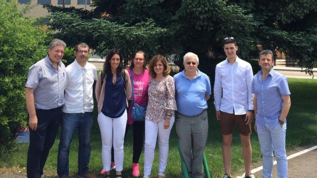 Imagen de los premiados.