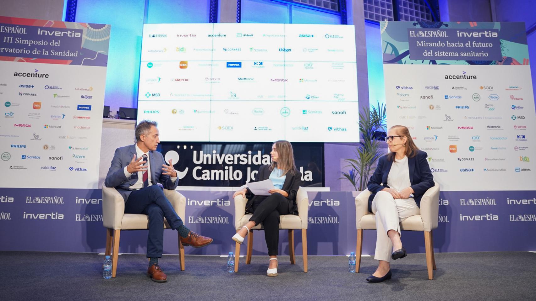 José Luis Justicia Ruano, director médico de Sobi Iberia  y Milena Peraita Ezcurra, responsable de Uso Compasivo de la AEMPS