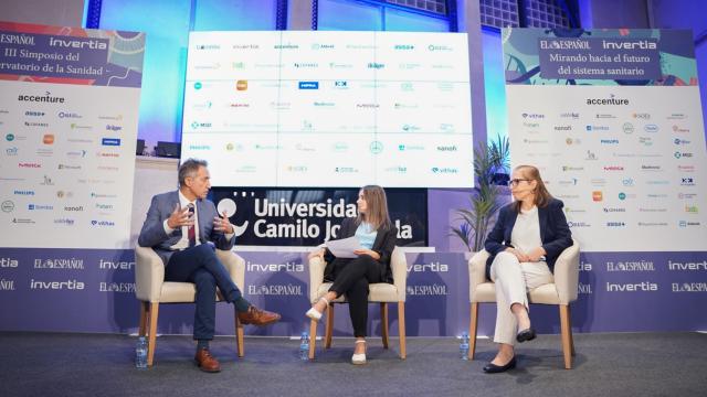 José Luis Justicia Ruano, director médico de Sobi Iberia  y Milena Peraita Ezcurra, responsable de Uso Compasivo de la AEMPS