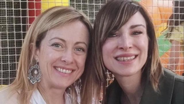 Giorgia Meloni y Rachele Mussolini en una imagen de archivo.