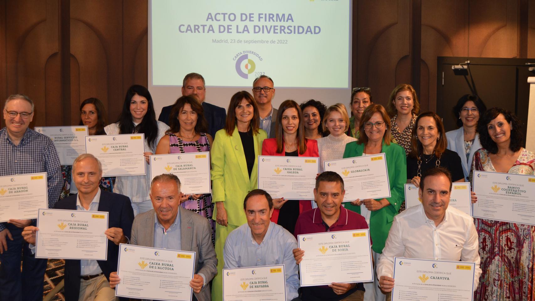 Firma de la Carta de la Diversidad