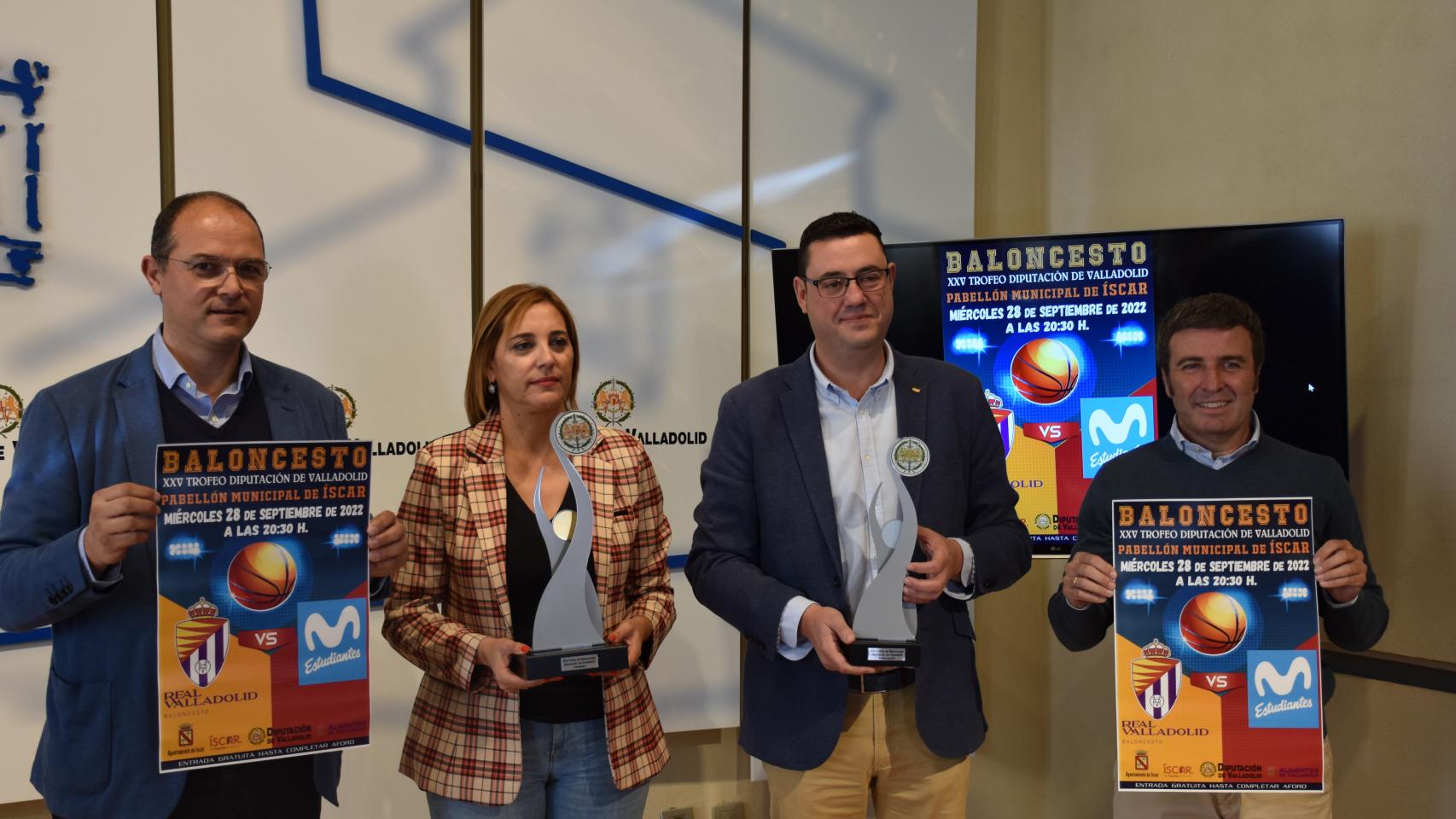 Alejandro García Pellitero, Inmaculada Toledano, Javier González y Fernando Sánchez Cuellar