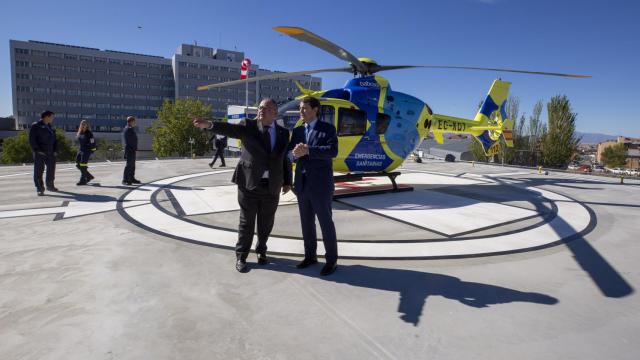 El presidente de la Junta, Alfonso Fernández Mañueco, visita las nuevas instalaciones del Complejo Asistencial Nuestra Señora de Sonsoles de Ávila