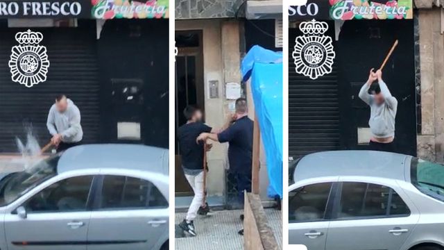 Le apalean en la calle y destrozan su vehículo: hay dos detenidos en Miranda de Ebro
