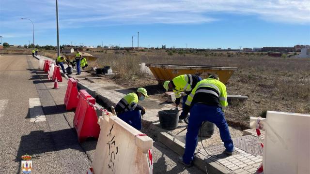 Obras para la mejora la accesibilidad a la residencia de mayores Los Valles