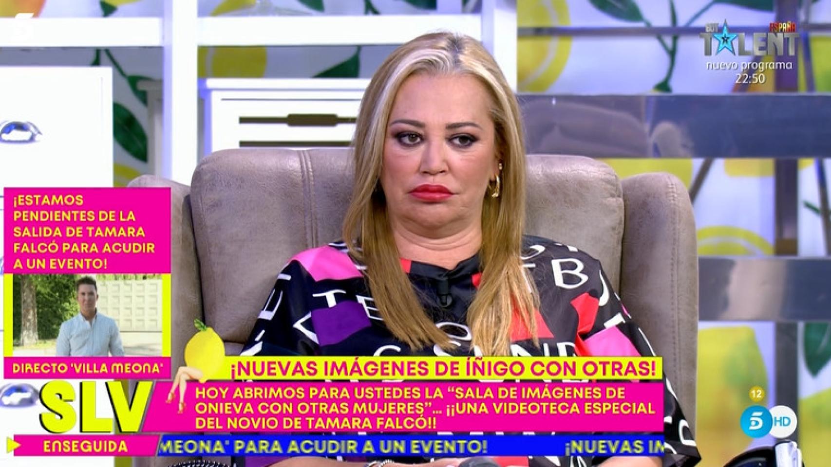 Belén Esteban desvela en 'Sálvame' quién filtró el vídeo de Íñigo Onieva.