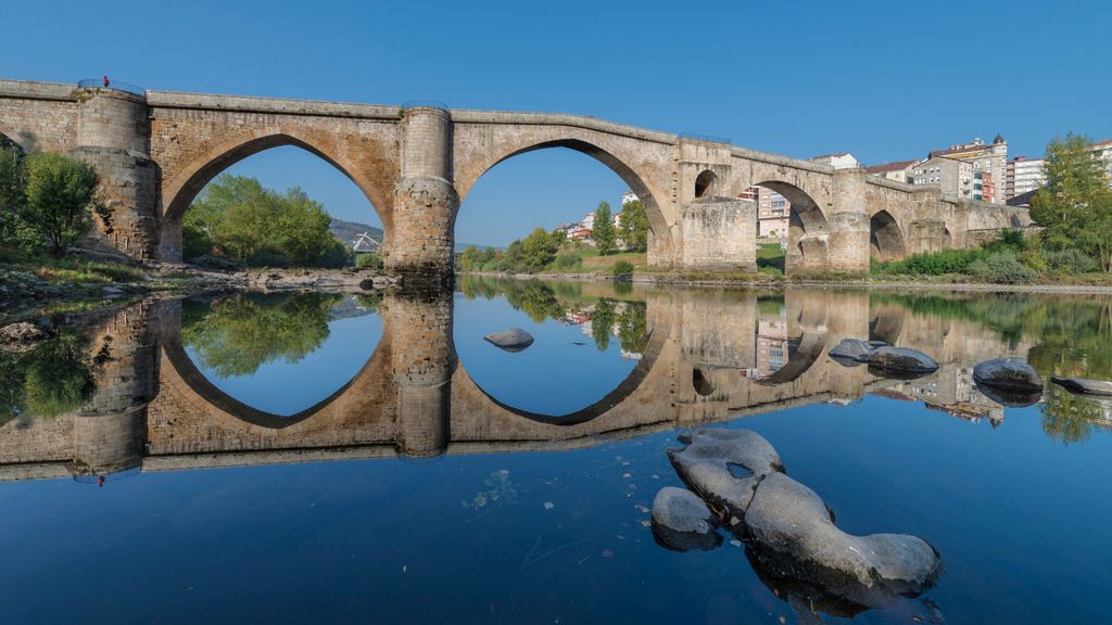 Puente romano de Ourense.