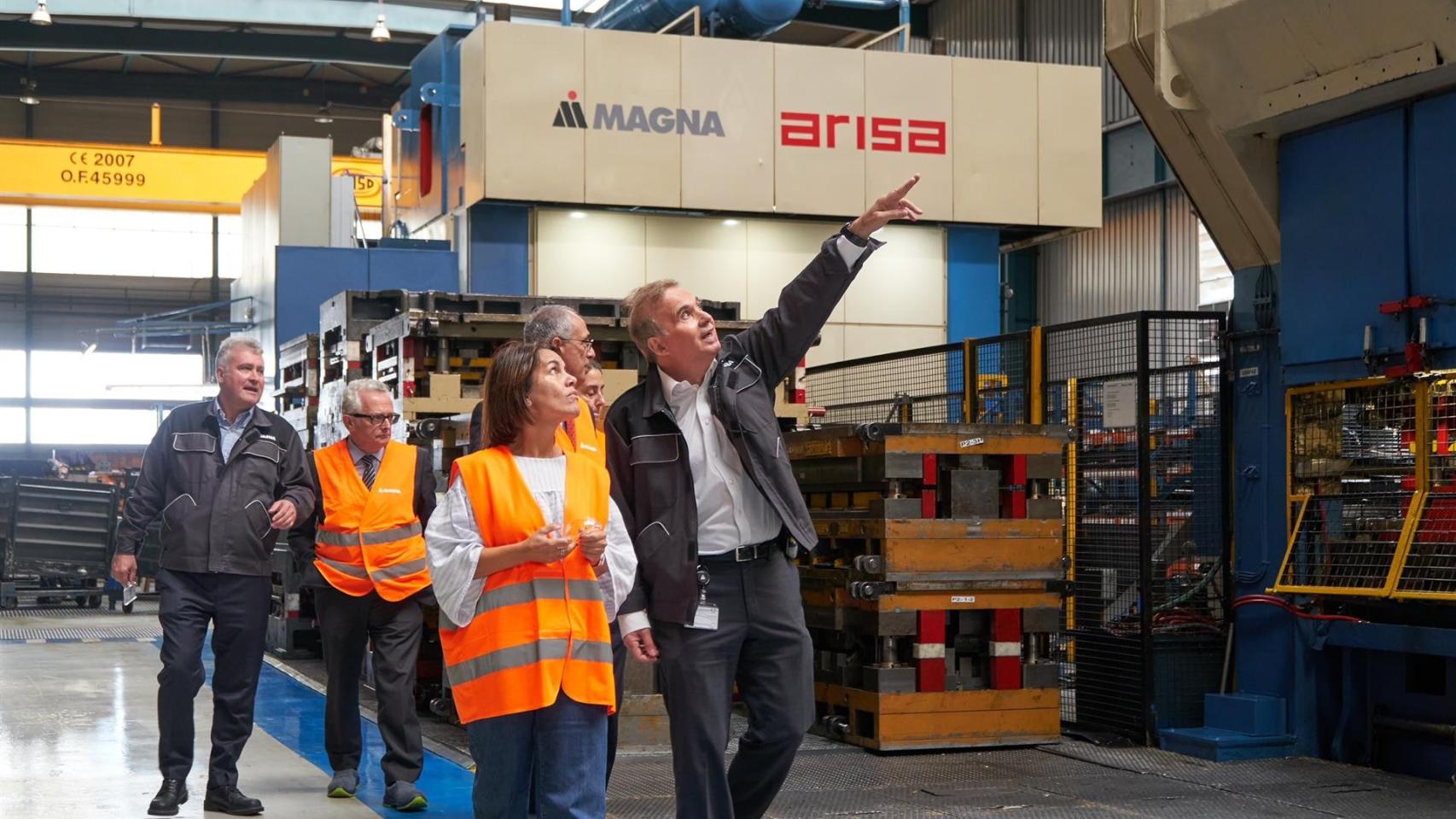 Patricia Argerey este martes en las instalaciones de Magna.