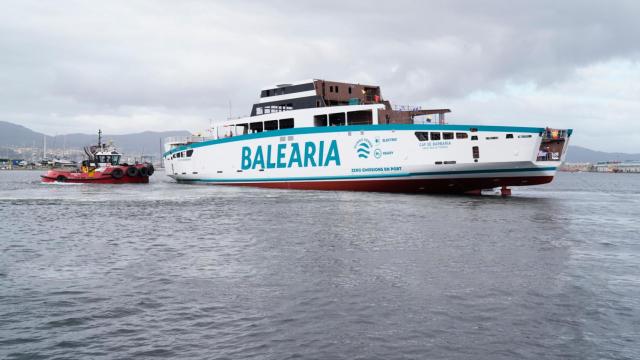 Así es el ferry Cap de Barbaria, el más sostenible de la flota