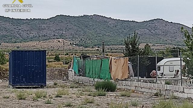 En este lugar se ocultaban las plantaciones.