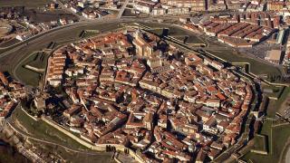 Murallas de Ciudad Rodrigo que forman una estrella