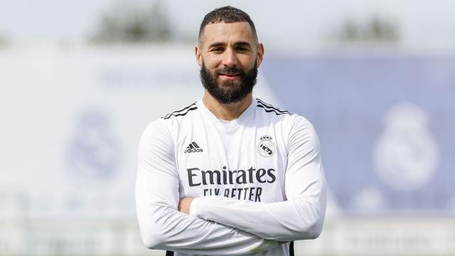 Benzema, en Valdebebas