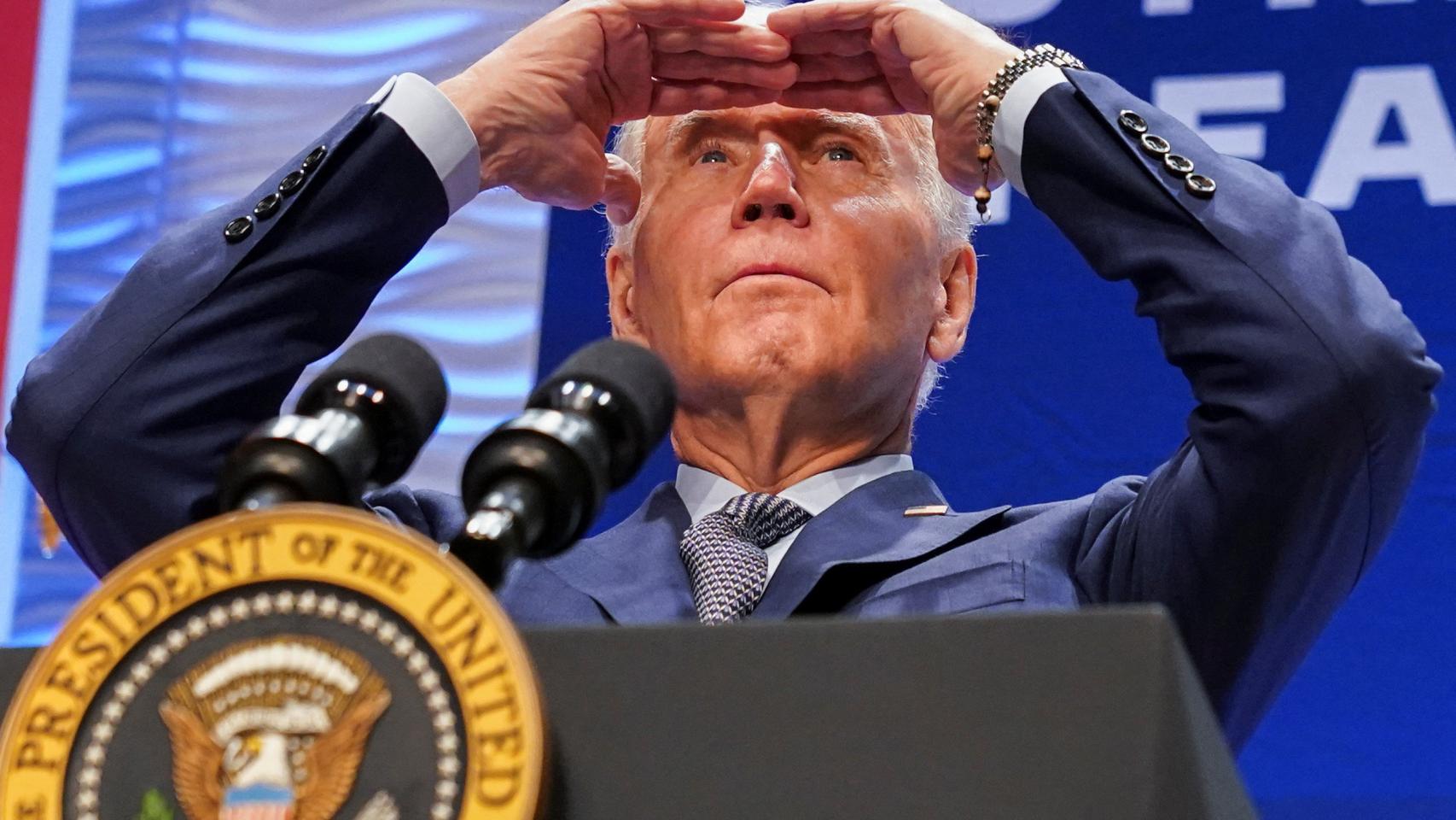 El presidente de Estados Unidos, Joe Biden, este miércoles.