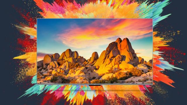 El televisor Amazon Fire TV Omni QLED.