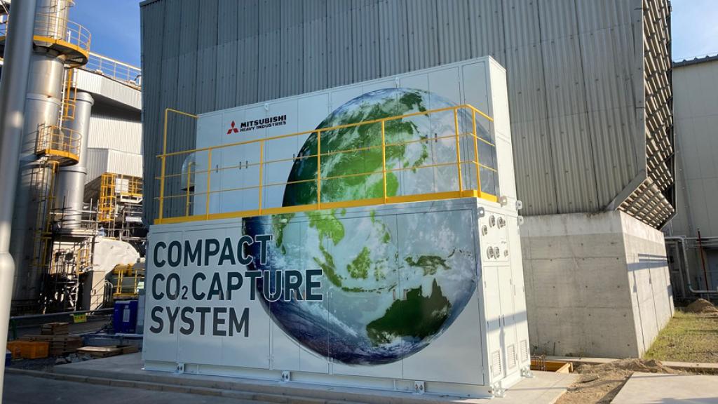 Primer sistema compacto de captura de CO2