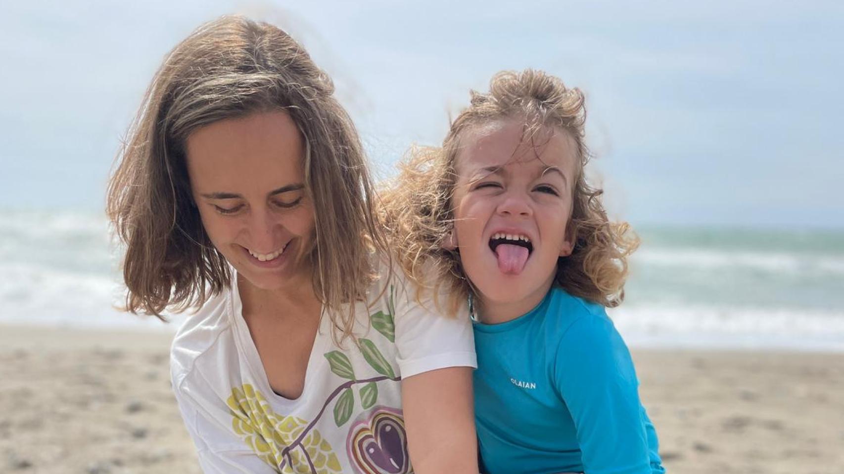 Leo y su madre.