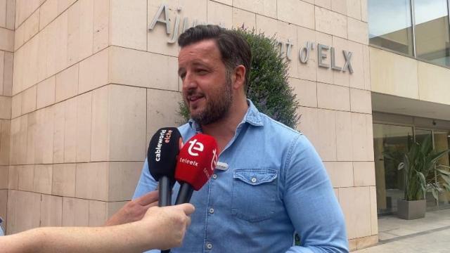El presidente del PP de Elche, Pablo Ruz.