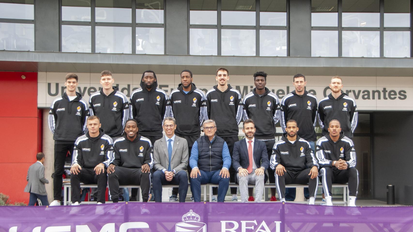 Presentación de la plantilla del UEMC Real Valladolid
