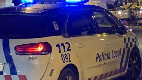 Imagen de un coche de la Policía Local de Burgos