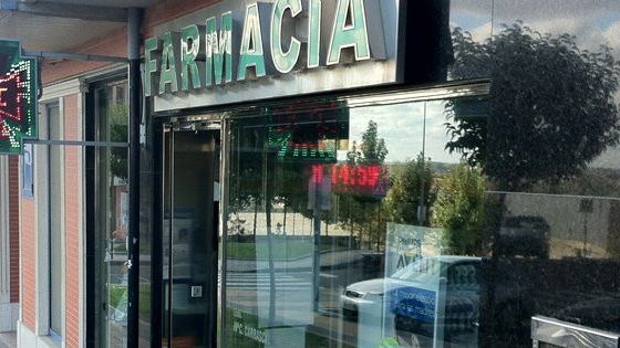 Una farmacia en Arroyo de la Encomienda
