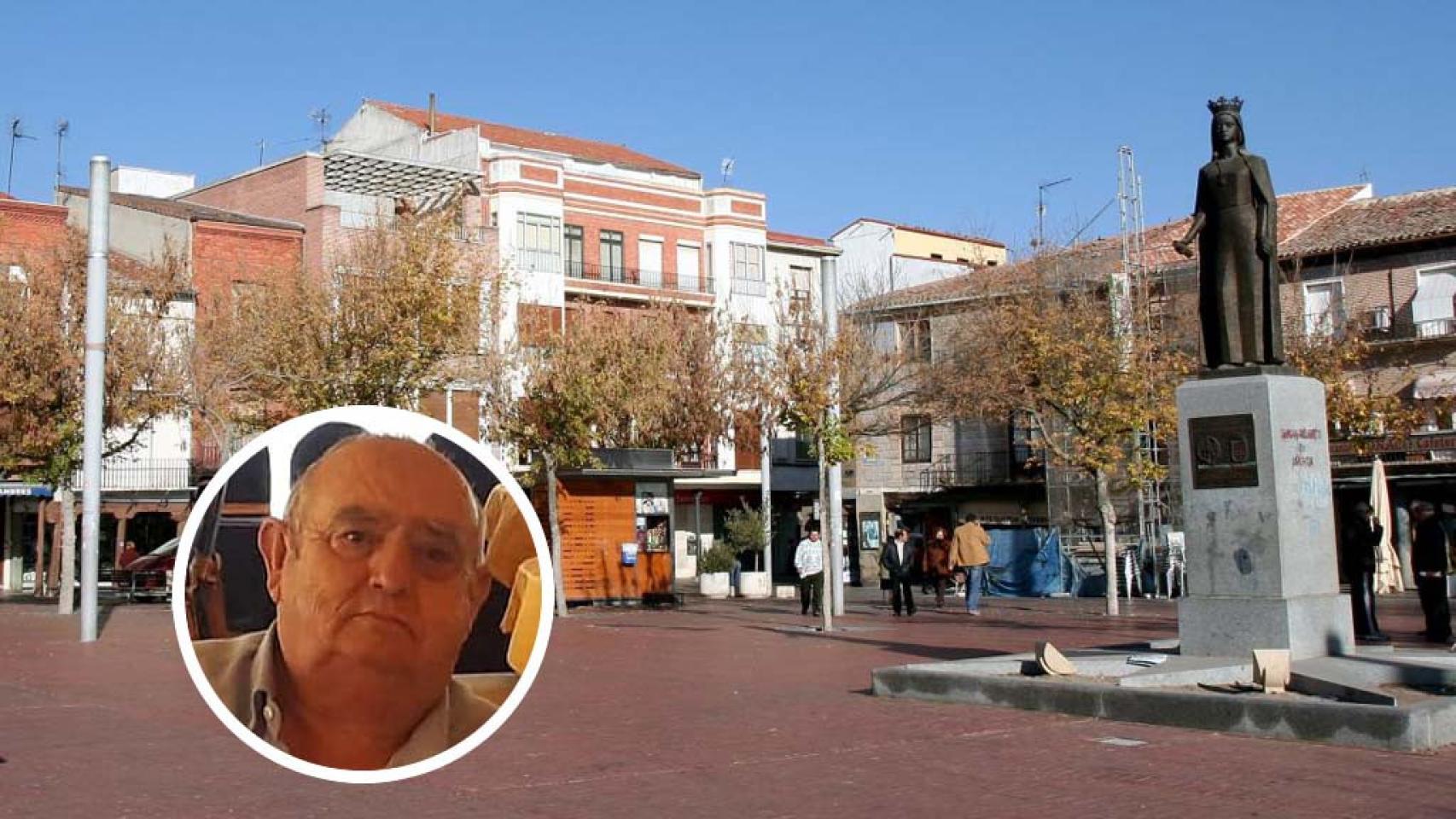 Francisco y la Plaza Mayor de la Hispanidad de Medina del Campo