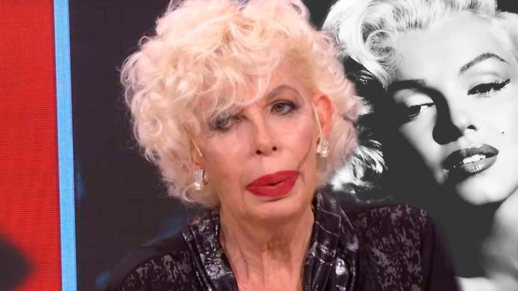 Leevon Kennedy y Marilyn Monroe en un montaje fotográfico