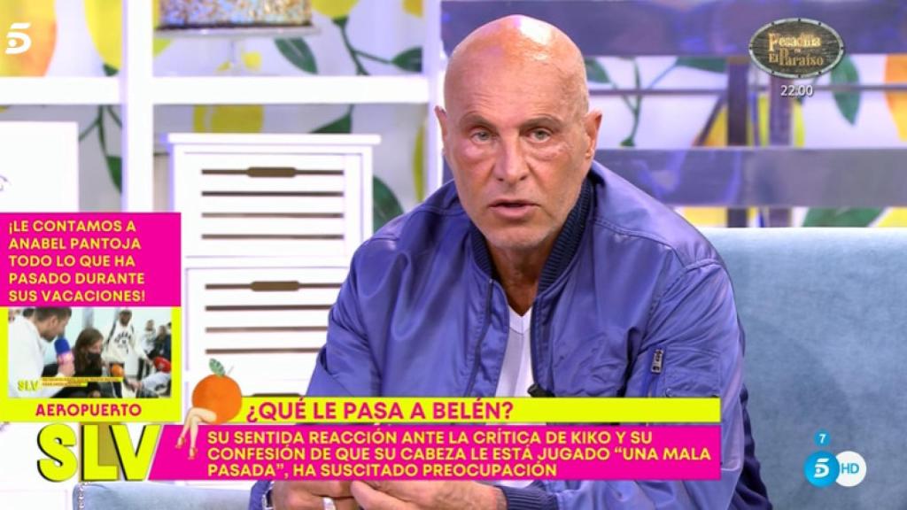 Kiko Matamoros carga contra 'Sálvame'.