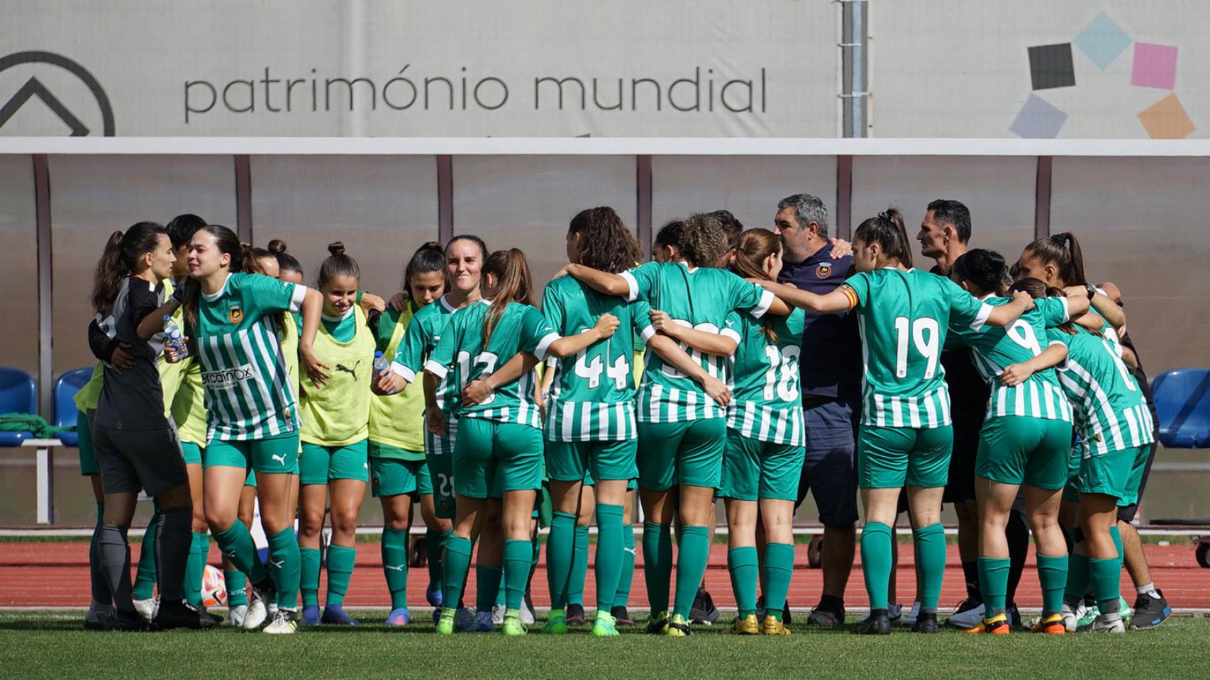 Varias jugadoras del Rio Ave de la actual temporada