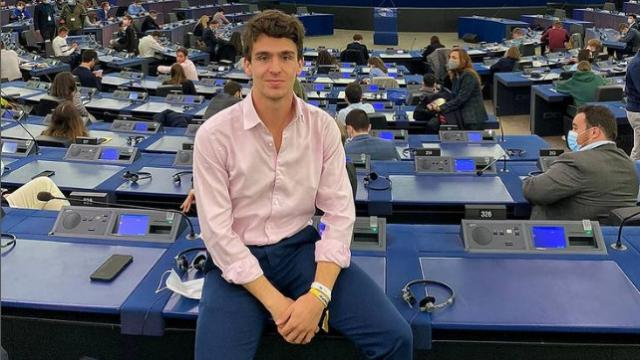 Ignacio Dancausa en el Parlamento Europeo.