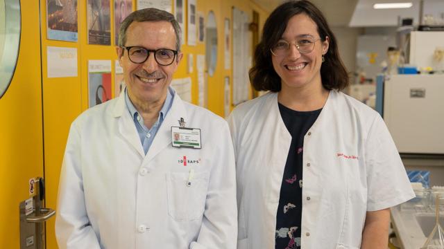 Josep Dalmau, del Institut d’Investigacions Biomèdiques August Pi i Sunyer (IDIBAPS), y Thais Armangué, de la Fundació Privada per a la Recerca i la Docència Sant Joan de Déu.