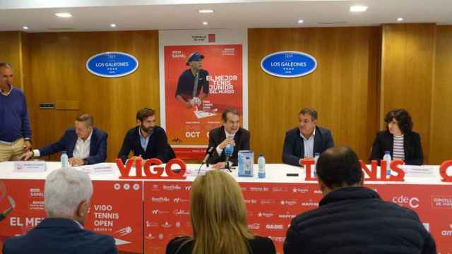 Presentación del Vigo Tennis Open.