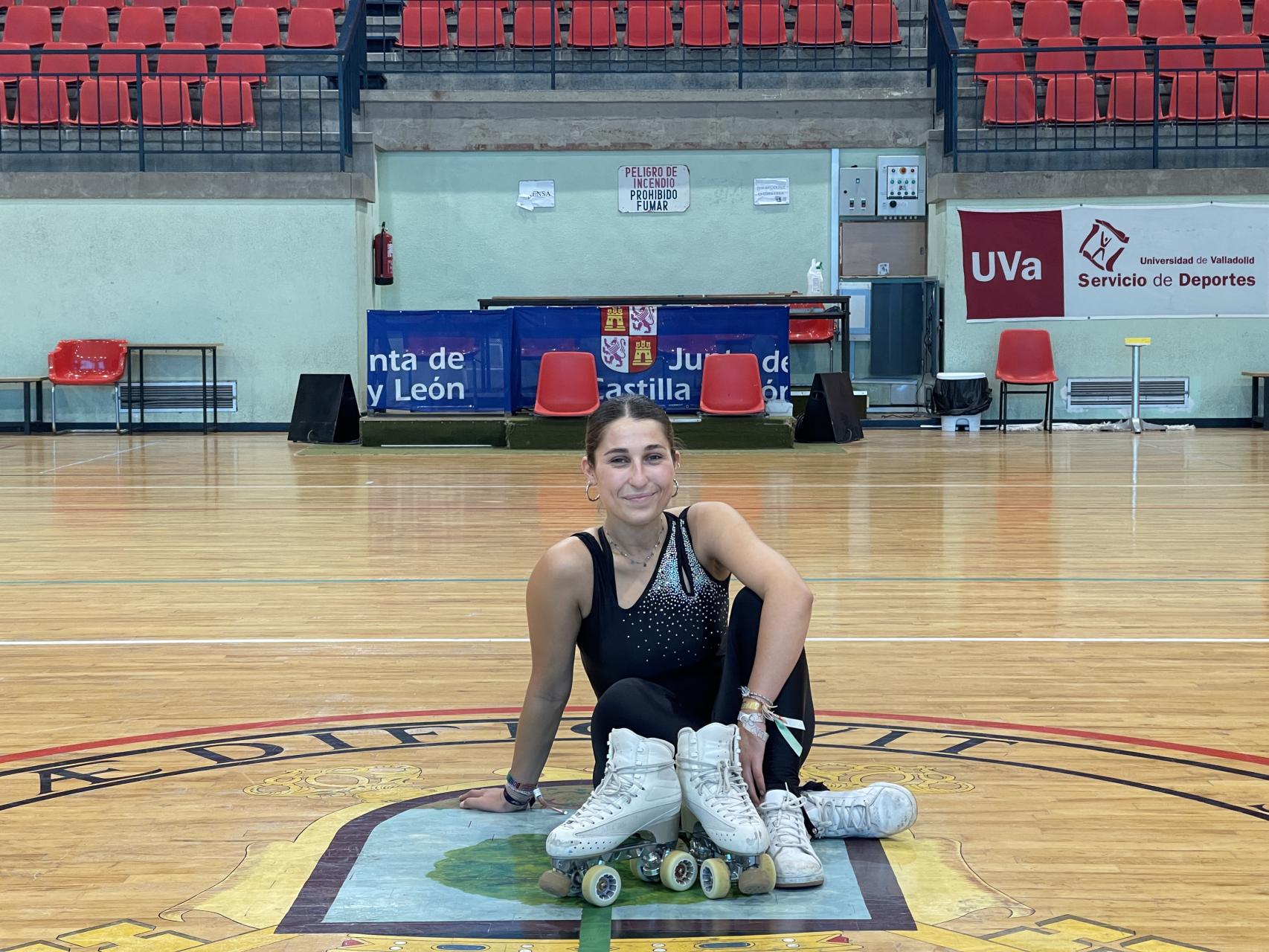 Sara González en el Pabellón de la Uva