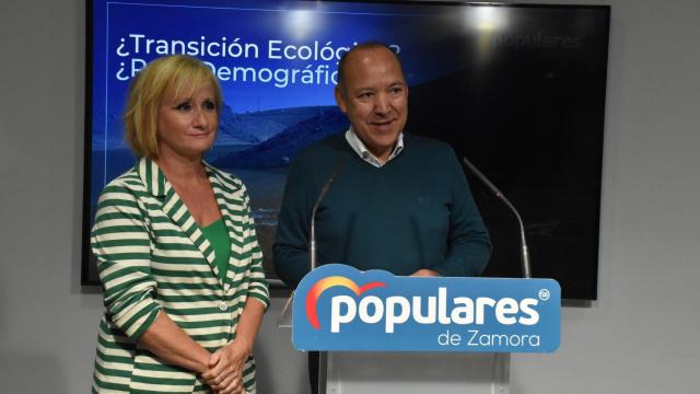 José María Barrios y Leticia García